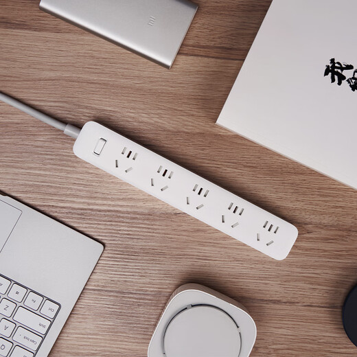 Xiaomi (MI) Mijia 5-Loch-Platine / Socket / Platin-Board / Drag-Board / Platine / Terminalplatine / Platine / Socket-Version Hauptsteuerung Independent Schalter 2 Meter