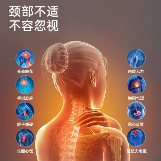 比纳电动颈椎牵引器家用颈椎牵引椅颈椎拉伸器吊挂式颈椎矫正器可折叠 电动款均匀受力【送长辈】