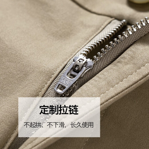 七匹狼休闲短裤男士夏季冰爽轻薄舒弹透气时尚直筒固色纯色五分裤子男装 701(卡其)-舒弹 32