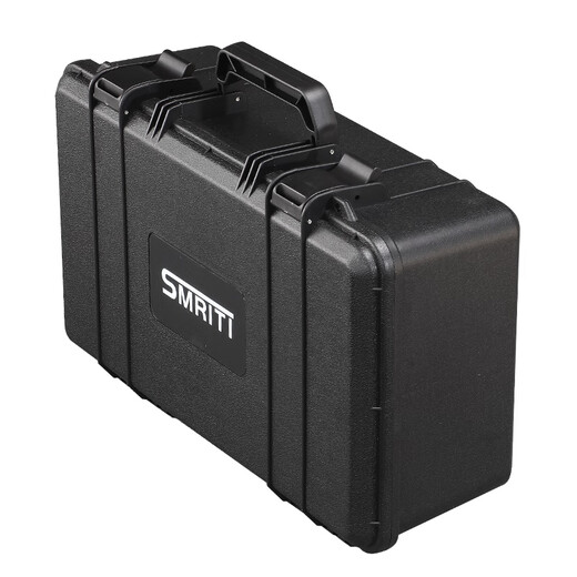 Smriti hereda S3527 Caja de plástico portátil Caja de herramientas de seguridad Caja de protección multifuncional Equipo de hardware S3527 Caja vacía negra