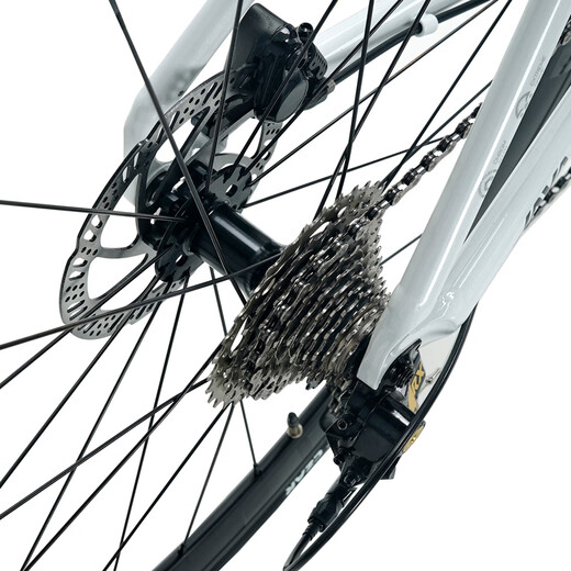 Java Jiawo Torpedo 6 Bicicleta de carretera Dual Hidráulico Disco Hidráulico Carril Barrel 24 Velocidad de viento Bicicleta Siluro6-Top [Versión del eje del barril] Blanco brillante [500 m] Altura recomendada: 171-177 (cm) [Shimano R7120] -24 Velocidad de velocidad