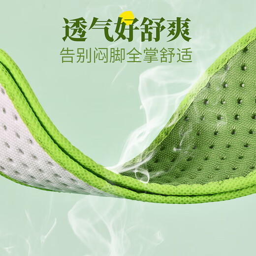艾草净味除臭鞋垫男女吸汗防臭透气超软底鞋垫 【1双】艾草防臭净味鞋垫 42码