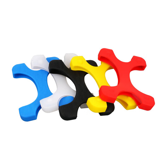 Huagu 2.5-inch mobile hard drive silicone case protective cover mobile hard drive protective case silicone storage bag hard drive bag solid state drive box anti-fall and shockproof protective case knight black protective case 1