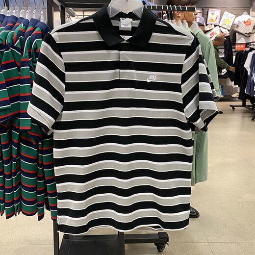 耐克（NIKE）短袖男士夏季新款健身训练运动服时尚翻领POLO衫透气休闲T恤 FN3897-010 2XL