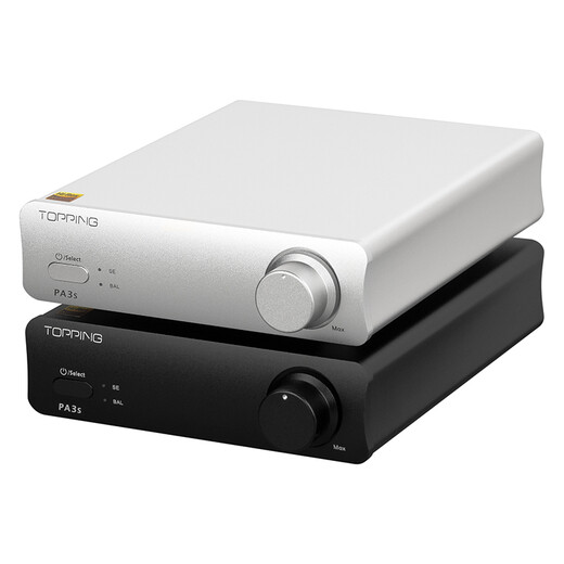 
TOPPING PA3S fever professional speaker 80W*2 balanced high power digital amplifier hifi household balanced amplifier PA3S standard silver