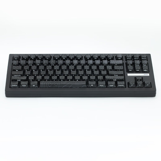 ZH870 black contour line 2.0 mechanical keyboard wireless Bluetooth customized office e-sports game mahjong sound mute axis stone sound ZH870 black contour line 2.0 cherry blossom axis (girls' first choice for light pressure office code) 88 keys