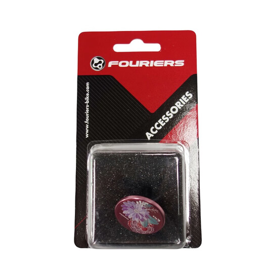 Fuluye FOURIERS bicycle magnetic bowl set cover 28.6 dustproof and waterproof personality front fork upper cover 702 spring red (pink) 1-1/8 front fork 28.6mm