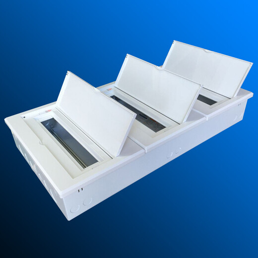 Peng Aixin Villa Hotel flat power distribution box 3 rows 56-63p circuit concealed installation 58/60/63 empty unboxing three layers white