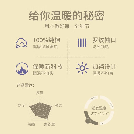 Yalu autumn trousers set men's thermal underwear pure cotton shirts and trousers cotton sweaters mid-collar dark heather gray XL recommended 120-140Jin Jin equals 0.5 kg