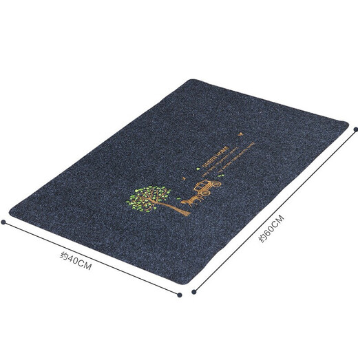 AVIVI home floor mats, door mats, bathroom non-slip mats, water-absorbent and oil-proof kitchen mats, household foot mats 40*60 Money Tree Money Tree 40*60cm