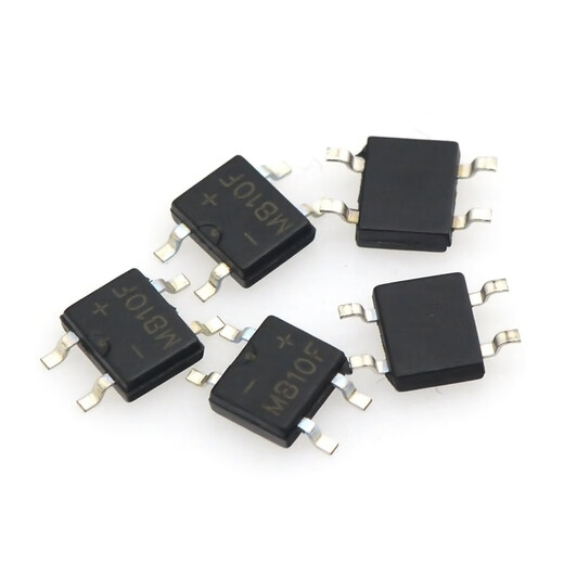 TaoTimeClub SMD MB10F 0.5/0.8A 1000V rectifier bridge stack rectifier (10 pieces)