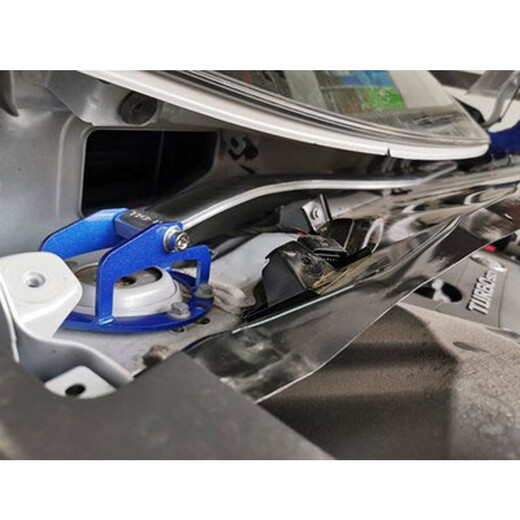 Suitable for Buick 17-20 GL8 front-top bar balanced rod top bar engine cabin tie rod cross bar tic toe tripod anti-roll stable reinforcement frame reinforcement modification set 8 pieces (17-20 model 653T)