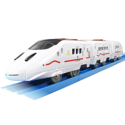 
TAKARA TOMY DOMEI DOMEI TOMY PULERO RUN ELECTRIC 3-Section Locomotive Children's Toys Shinkansen High-speed Railway Boys S-22 800 Shinkansen [174912]