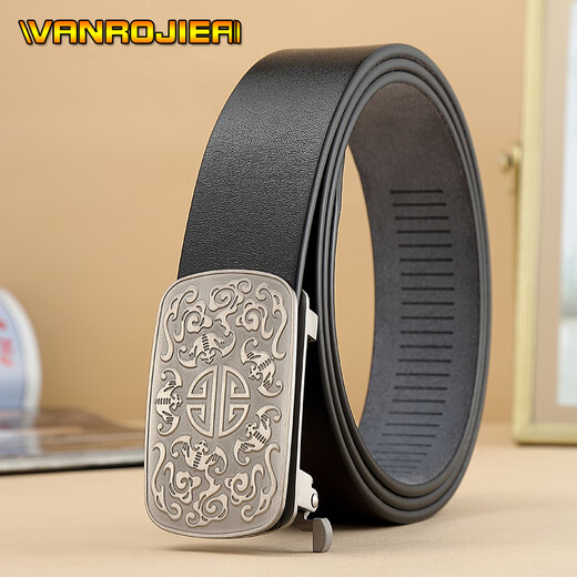 Vanrogia pure titanium buckle head with inner wear, toothless and hole-free belt head, anti-metal allergy, titanium alloy pants belt head, men's ultra-light and high-end 3.5 Wufu buckle with teeth, pure titanium inner wear