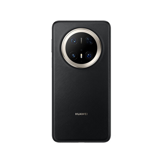 Huawei (HUAWEI) Mate 70 Pro + Hongmeng AI High-bright titanium black architecture Red maple primary color image mate70pro + Huawei Hongmeng smartphone Ink rhyme black 16GB + 512GB full network official standard configuration