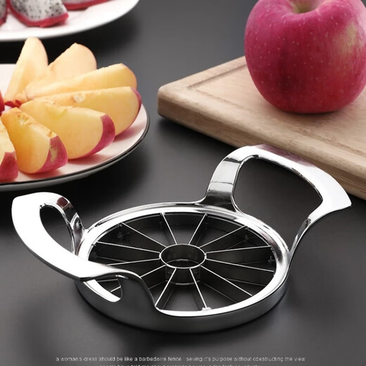 Qiashuo multi-functional stainless steel Sydney apple slicer and divider, household fruit cutting tool and quick cutter. Stainless steel material + eight blades + special core knife. Limited time sale. Kitchen. Effortless to cut anything.