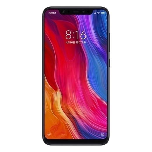 Xiaomi 8 Second-Hand-Mobiltelefon Qualcomm Snapdragon 845 Full-Screen-Android-Spiel Smartphone Full Network 4G Dual-Slot Dual Standby Xiaomi Telefon Black 6G+128G 95 Neu