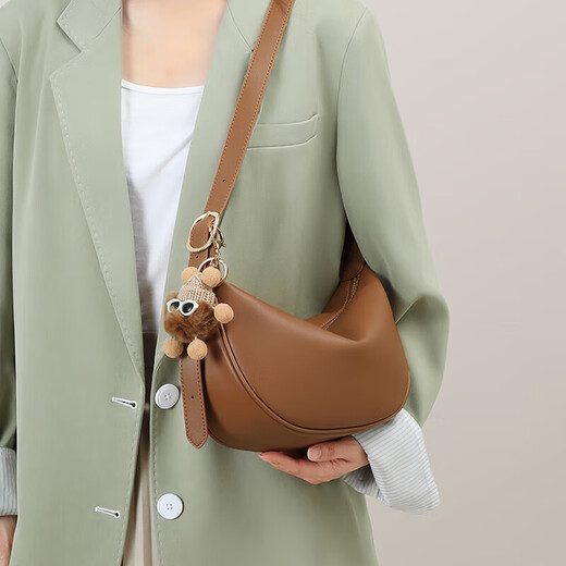 Naibaiqi Cadeau d'anniversaire pratique pour sacs pour femmes pour sacs pour femmes pour sacs à bandoulière pour sacs à bandoulière polyvalents pour les aisselles pour les boulettes pour les copines 6636 Boîte-cadeau de couleur caramel + rose + ours