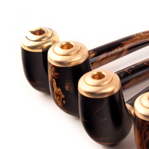 LUXFO Hailiu cigarette mouth pipe dual-purpose live Liuxue Liu double circulation filter can clean business gift box packaging BDS12033 gift box packaging (SF Express)