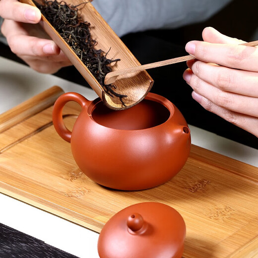 Hidden Pot World Government Subsidy Yixing Zisha Pot Purely Handmade Teapot Zisha Tea Set Zhuni Xishi Tea Set
