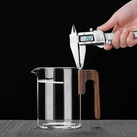 Green Changming glass teapot crescent filter kettle high temperature resistant teapot large capacity teapot wooden handle teapot 860ml