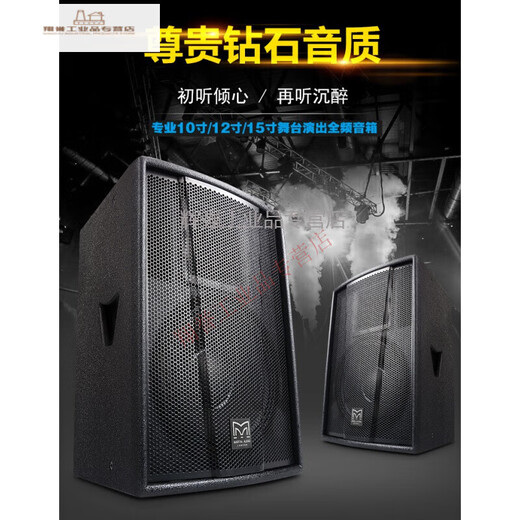 Altavoz matian/matian f10 pulgada 12 pulgadas 15 pulgadas de audio de frecuencia completa performance barra ktv barra de batido lento parte fijo f12156 magnético