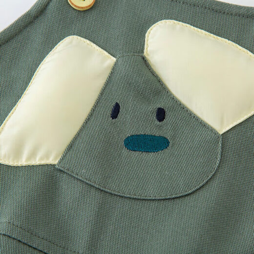 Mini Bala boys and girls long-sleeved suit spring baby children's T-shirt overalls moisture-absorbent and quick-drying