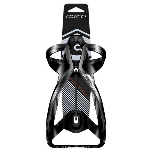 Enlee bicycle water bottle rack mountain road bike riding water cup water bottle bracket ultra-light water bottle rack cycling equipment universal black (with screws)