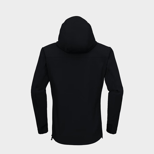 KAILAS soft shell jacket for men with velvet, warm, breathable and elastic outdoor windproof and wear-resistant hooded hiking jacket