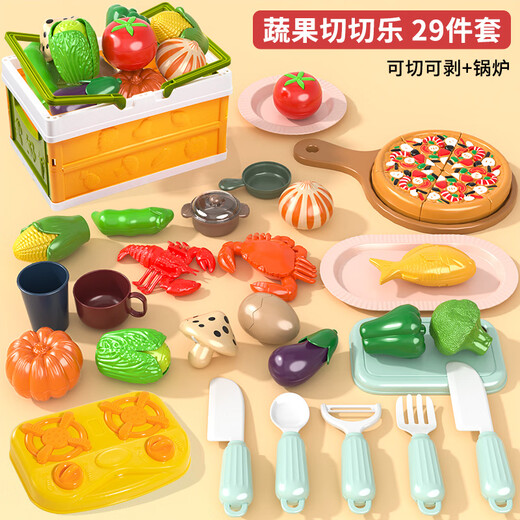 Snaen Children's House spielen Toys Obst geschnitten Le Peeling Obst Simulierte Küchenjungen und Mädchen Kindergeburtstag Geschenke