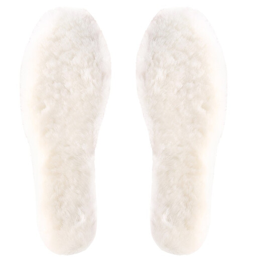 3AnGnI wool thermal insoles for men, winter cotton insoles for women, thickened and velvet to keep out the cold, size 38