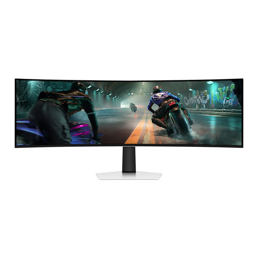 Samsung Odyssey G9 49-Zoll-Hairtail-Bildschirm 5K gebogene Oberfläche High Brush Gaming Dual 2K Desktop-Notebook extern Ultra-Wide Split-Screen Augenschutz Multi-Screen E-Sport-Computermonitor OLED 144 Hz ohne Lautsprecher S49DG912SC Offizieller direkter Flagship-Store