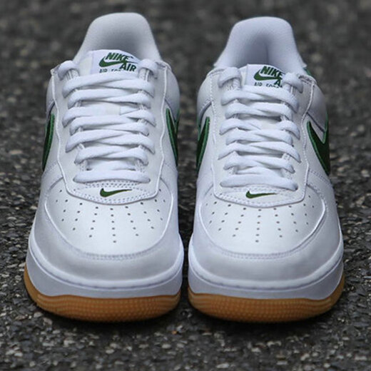 
Nike (NIKE) men's shoes summer new Air Force 1 Air Force No. 1 sneakers low top lightweight breathable casual FD7039-101 AF1 white and green 40.5
