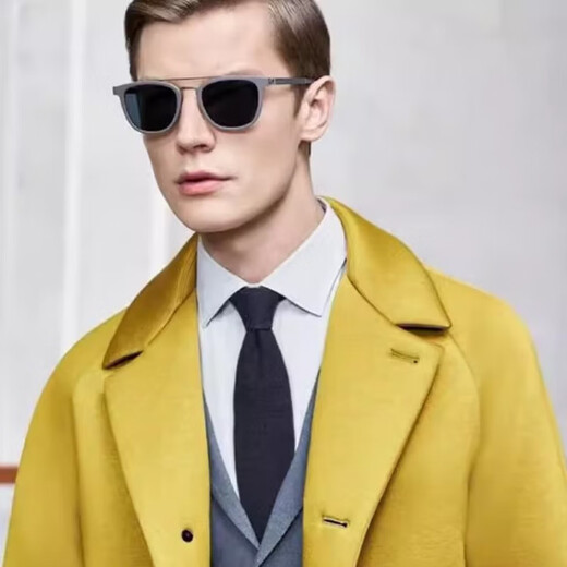 Lsiakt Wolle Krawatte Herrenmänner für formale Kleidung Businessanzug grau professionell bester Mann lässige Herrenkrawatte ohne Knoten grau [Zipper -Krawatte + Krawattenclip]
