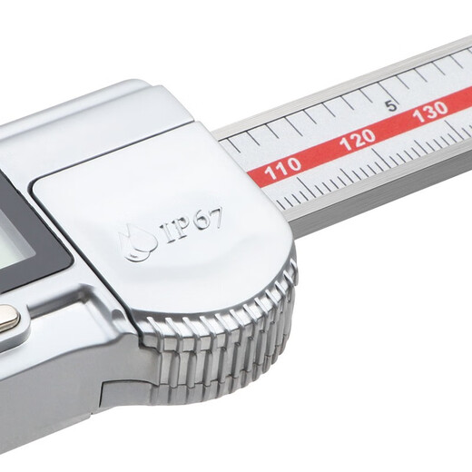 Three-quantity high-precision stainless steel IP67 waterproof digital caliper electronic vernier caliper IP67 waterproof digital caliper 0-200mm upgraded model