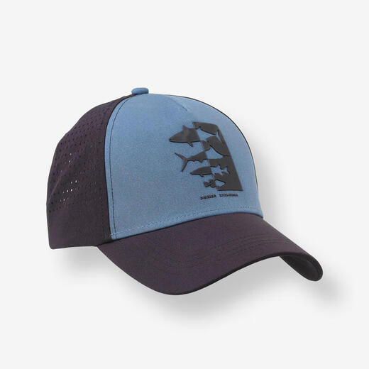 Decathlon Fishing Sports Waterproof Sun Hat 500 Series - Dark Blue Brick Color Dark Blue Brick Color One Size