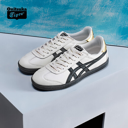 Onitsuka Tiger Men's and Women's Retro Moral Shoes Light Breathable Sports Leisure Shoes TOKUTEN 1183B938 White/Black 40.5