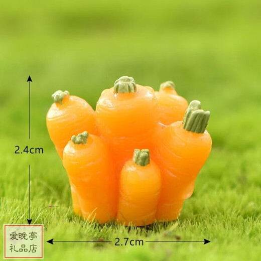 Micro-landscape resin small rabbit ornaments Mini animal bonsai succulent decoration cute desktop ornaments House