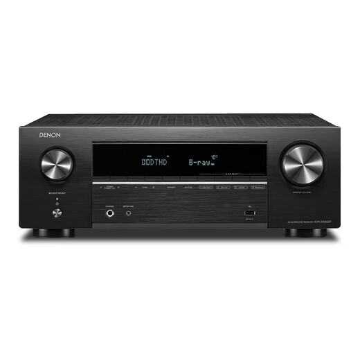 HiVi D3.2F + Denon X580 amplifier audio home theater package 2.0 channel living room high-fidelity floor-standing speaker wooden HiFi