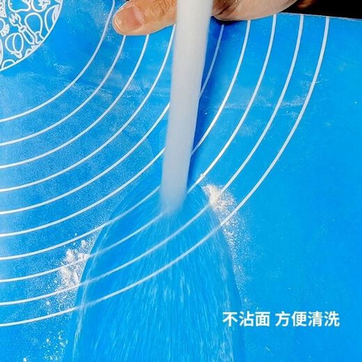 幻视揉面垫 硅胶揉面垫铂金硅胶揉面垫不粘面SN6169 绿 50*40附切面刀加擀面杖