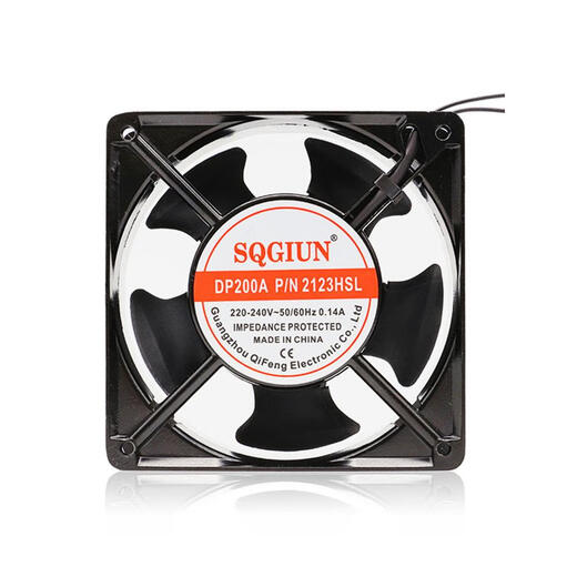 Chengjia 12038 12 cm 220V DP200A KTV -Kabinett Stille Axialfluss -Lüfterkühlungslüfter + Netzkabel + 2 Netzwerke