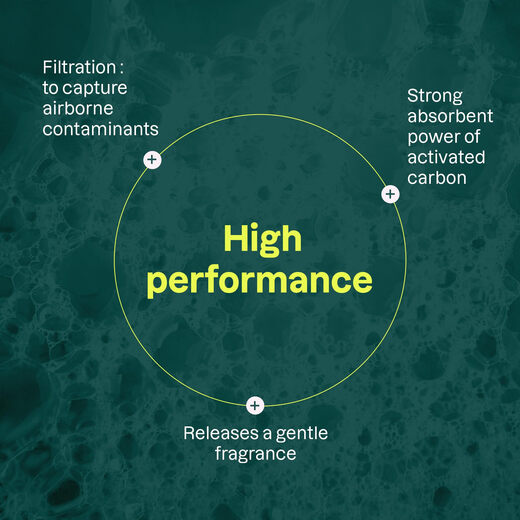 ATTITUDE activated carbon air purifying deodorant green apple basil fragrance long lasting 6 weeks