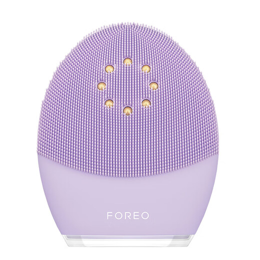 FOREO LUNA Facial Cleansing Instrument LUNA 3 plus Micro-current Facial Washing Instrument Cleans Pores and Facial Washing Device Women's Holiday Gift LUNA 3 Plus Purple