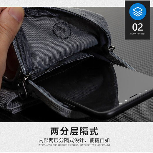 Vinoa running mobile phone arm bag for men and women arm bag equipment sports arm cover Apple oppo fitness wrist bag universal LL7 rose red large size