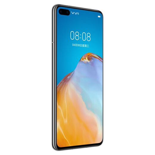 Huawei (Huawei) P40 Gebrauchtes Mobiltelefon verwendet Huawei Mobiltelefon Zero Grad White 8 GB+128 GB