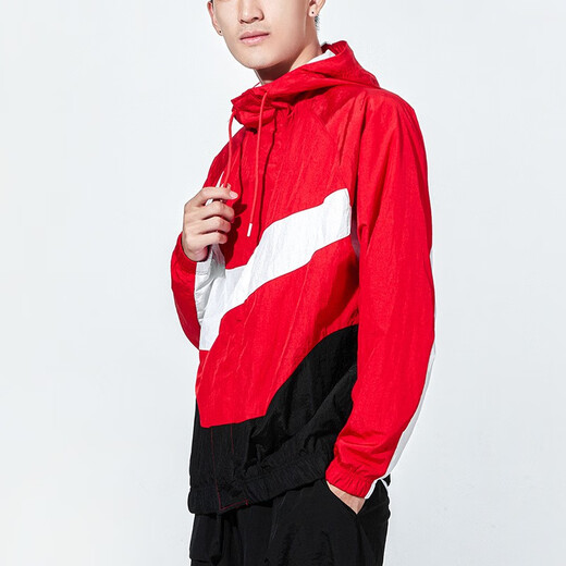 Nike (Nike) Herren Herbst New Sportswear Running Training atmungsaktives komfortable gewebte Kapuzenjacke Jacke DC6978-761 DD5968-657 S