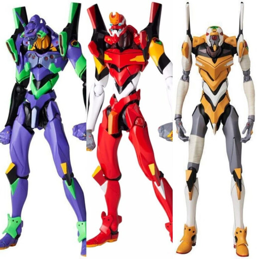 Jiayile Yolopark No. 1 Máquina Neocentury Evangelion Eva Modelo móvil Modelo móvil Juguetes PERIPHERAL Azul + Amarillo + Red No. 1 Máquina Tienda