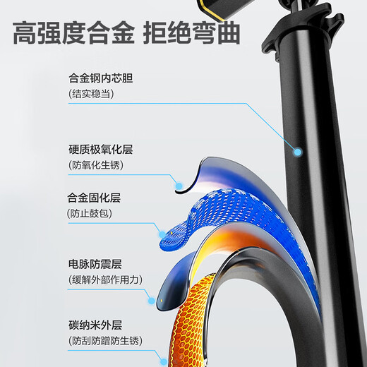 Deli multifunctional air pump high pressure labor saving air pump bicycle ball inflatable air pump