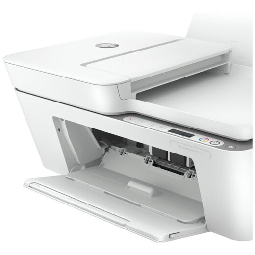 HP 4155e color inkjet printing and copying scan machine home student homework office wireless wifi printer 4152e document feeder continuous copy HP 4100 series bare metal large capacity ink cartridge black color set