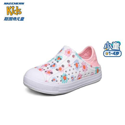 Skechers Skechers Zapatos para niños Niña Niña para niños Sandalias para niños Aguas para niños ASIGHTA ASIGA ASIENTES 302114N BLANCO/PINK/WPK Tamaño 26